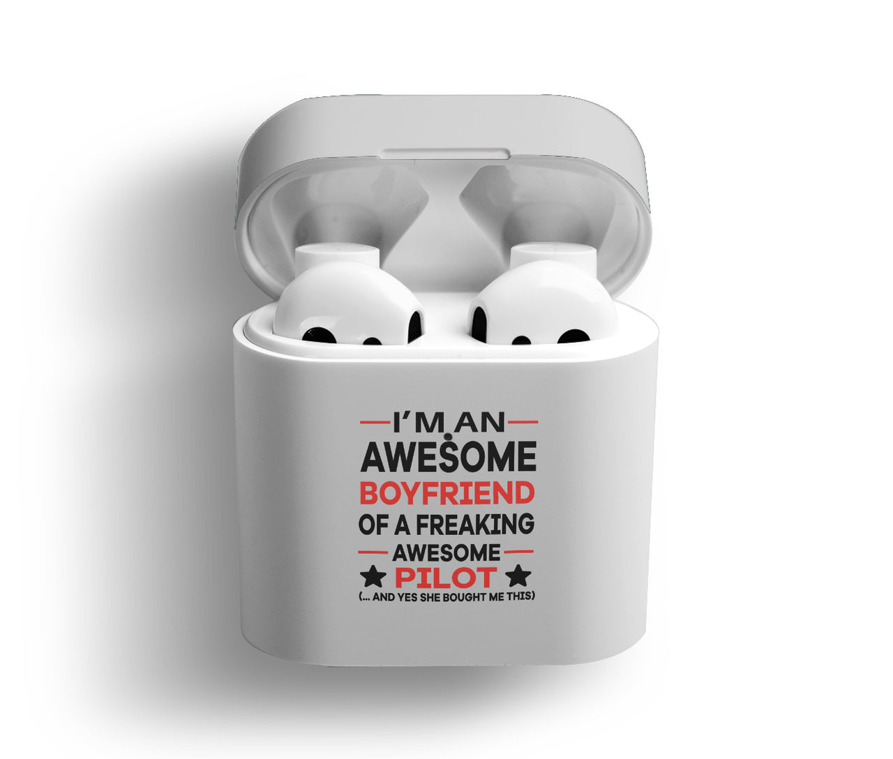 I am an Awesome Boyfriend Designed AirPods Cases