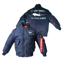 Thumbnail for If It Ain't Airbus I'm Taking A Bus Designed Children Bomber Jackets