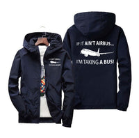 Thumbnail for If It Ain't Airbus I'm Taking A Bus Designed Windbreaker Jackets