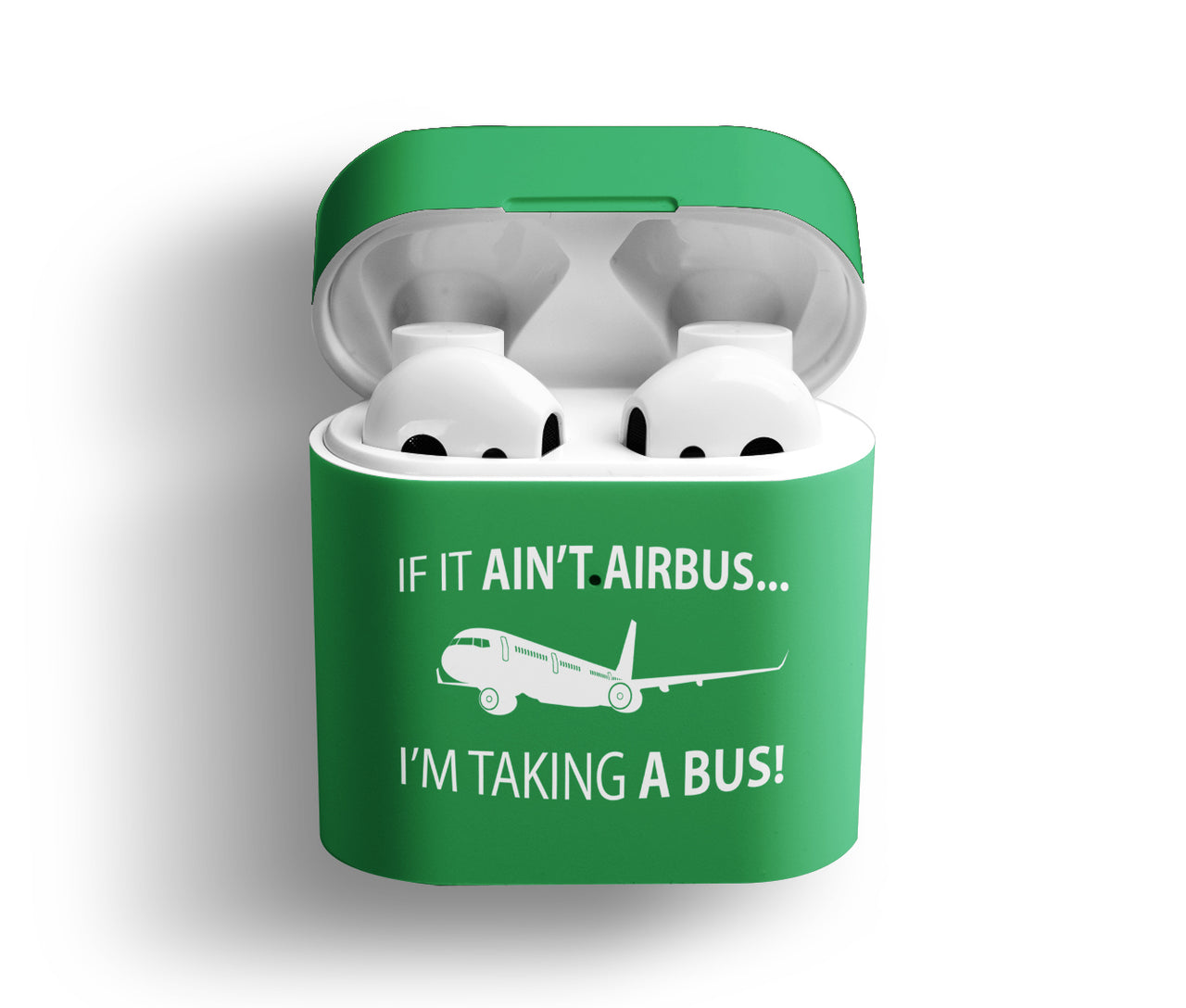 If It Ain't Airbus I'm Taking A Bus Designed AirPods Cases