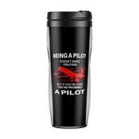 Thumbnail for If You're Cool You're Probably a Pilot Designed Travel Mugs