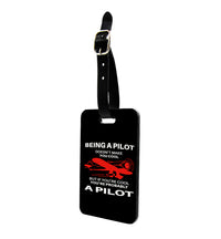 Thumbnail for If You're Cool You're Probably a Pilot Designed Luggage Tag