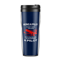Thumbnail for If You're Cool You're Probably a Pilot Designed Travel Mugs