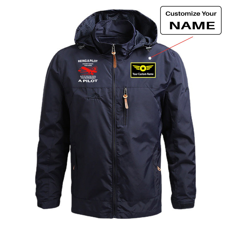 If You're Cool You're Probably a Pilot Designed Thin Stylish Jackets