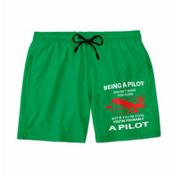 Thumbnail for If You're Cool You're Probably a Pilot Designed Swim Trunks & Shorts