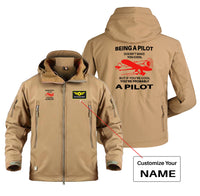 Thumbnail for If You're Cool You're Probably a Pilot Designed Military Jackets (Customizable)