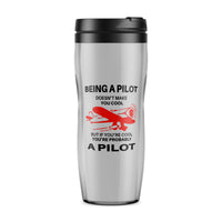 Thumbnail for If You're Cool You're Probably a Pilot Designed Travel Mugs