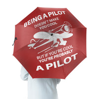 Thumbnail for If You're Cool You're Probably a Pilot Designed Umbrella