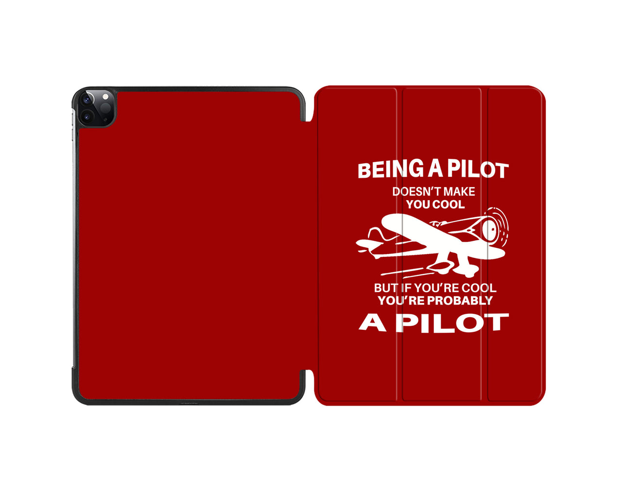 If You're Cool You're Probably a Pilot Designed iPad Cases