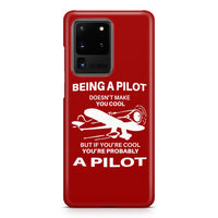 Thumbnail for If You're Cool You're Probably a Pilot Samsung S & Note Cases