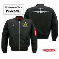 Thumbnail for Ilyushin IL-76 Silhouette Designed Pilot Jackets (Customizable)