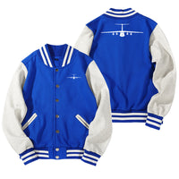 Thumbnail for Ilyushin IL-76 Silhouette Designed Baseball Style Jackets