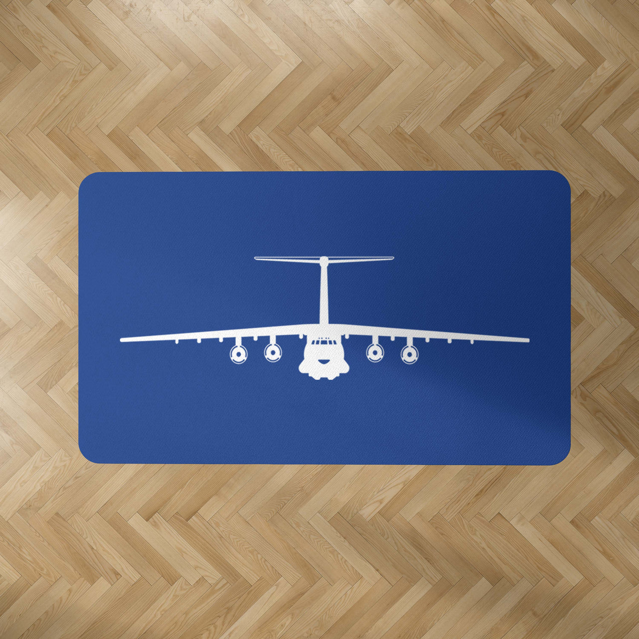 Ilyushin IL-76 Silhouette Designed Carpet & Floor Mats