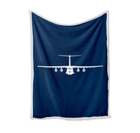 Thumbnail for Ilyushin IL-76 Silhouette Designed Bed Blankets & Covers