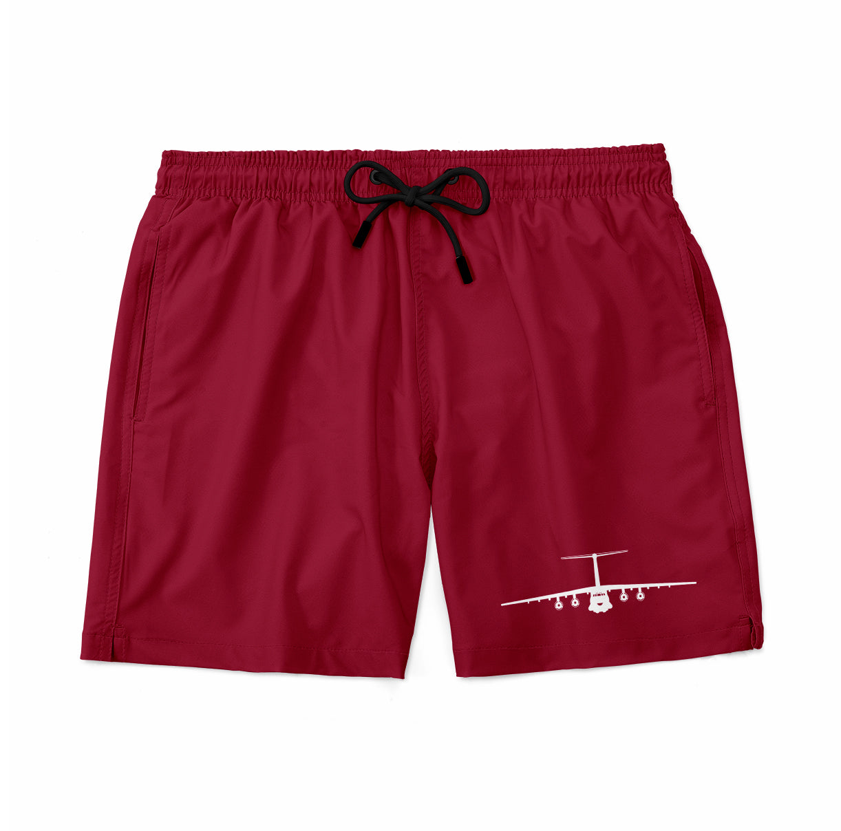 Ilyushin IL-76 Silhouette Designed Swim Trunks & Shorts