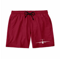 Thumbnail for Ilyushin IL-76 Silhouette Designed Swim Trunks & Shorts