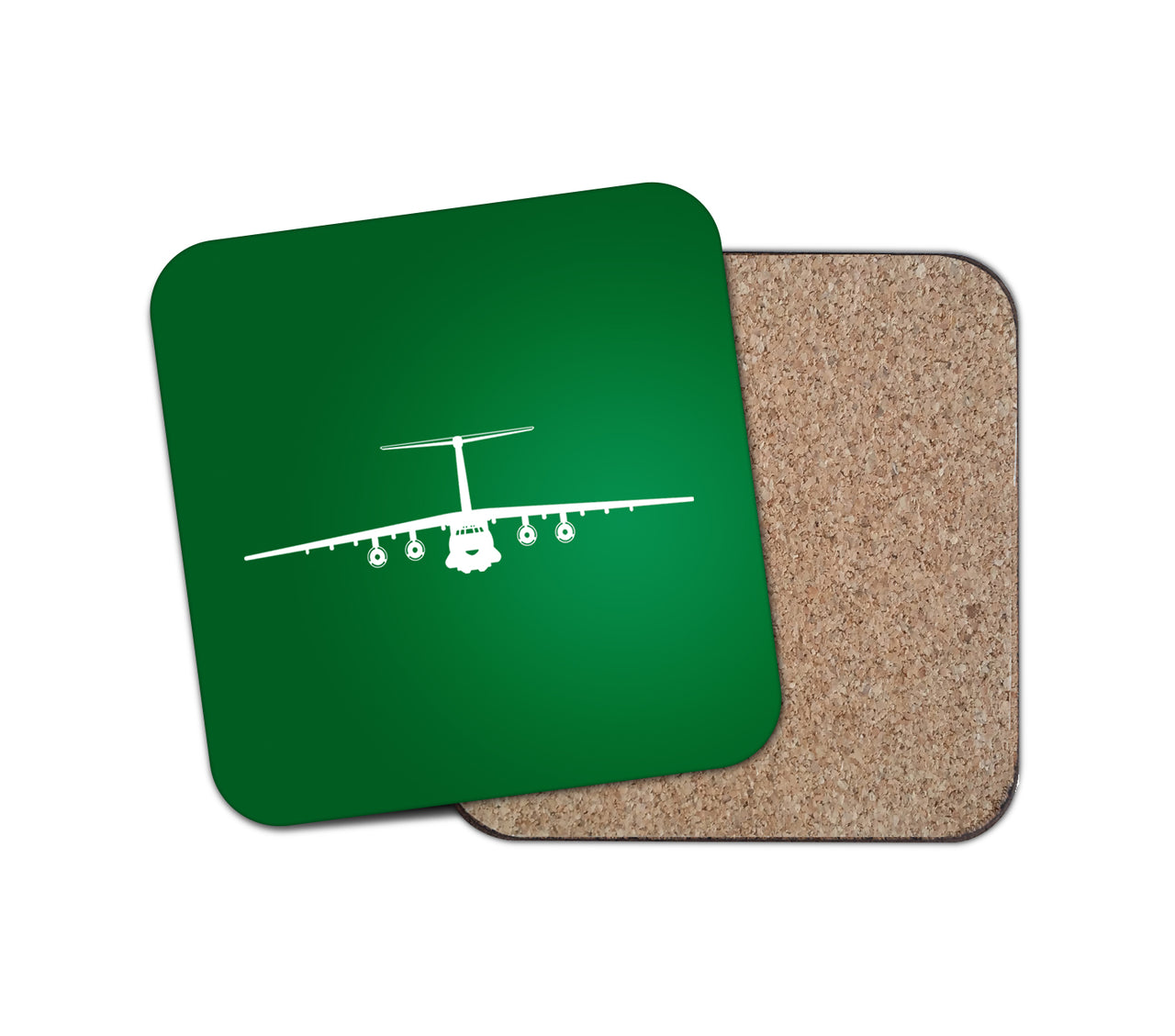 Ilyushin IL-76 Silhouette Designed Coasters