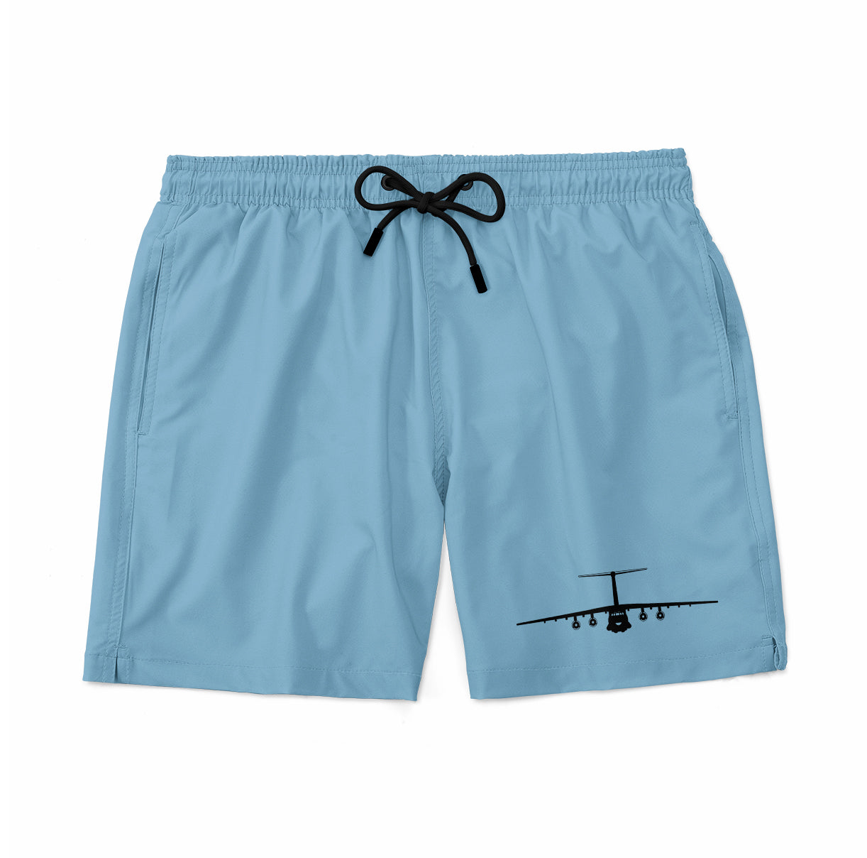 Ilyushin IL-76 Silhouette Designed Swim Trunks & Shorts