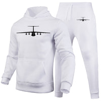 Thumbnail for Ilyushin IL-76 Silhouette Designed Hoodies & Sweatpants Set