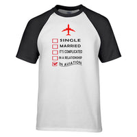 Thumbnail for In Aviation Designed Raglan T-Shirts