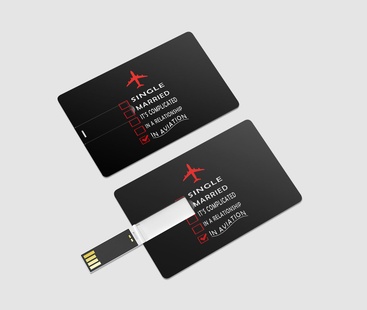 In Aviation Designed USB Cards