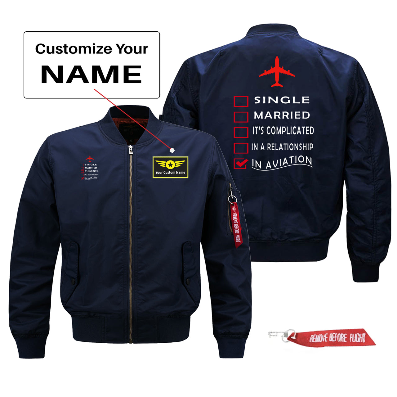 In Aviation Designed Pilot Jackets (Customizable)
