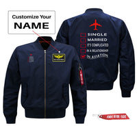 Thumbnail for In Aviation Designed Pilot Jackets (Customizable)