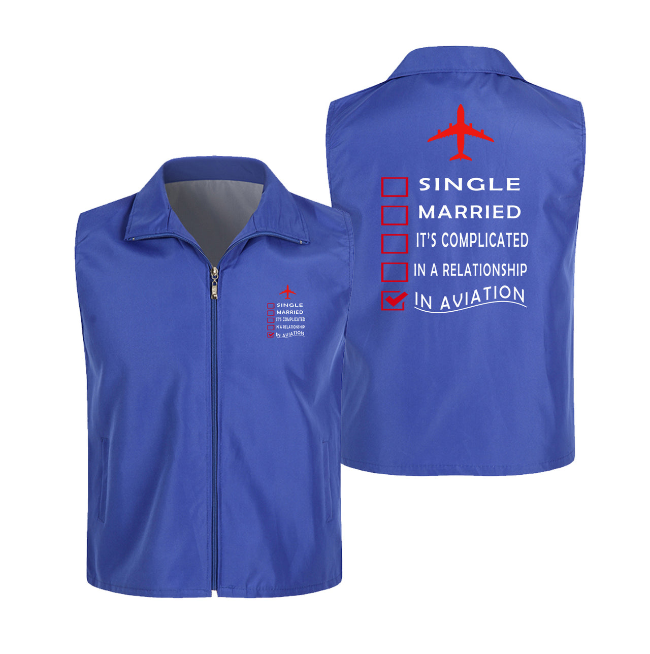 In Aviation Designed Thin Style Vests