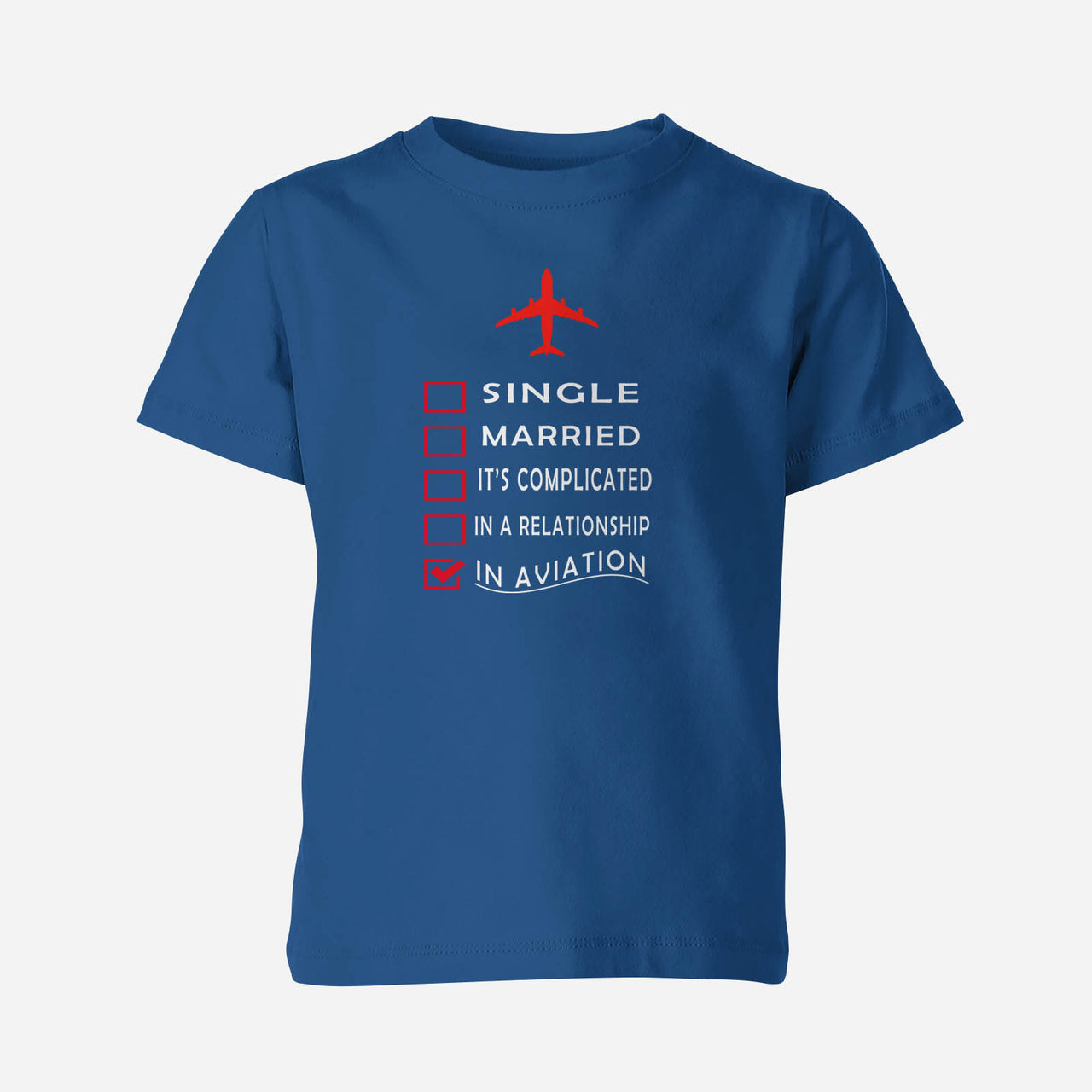 In Aviation Designed Children T-Shirts