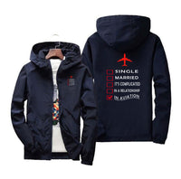 Thumbnail for In Aviation Designed Windbreaker Jackets