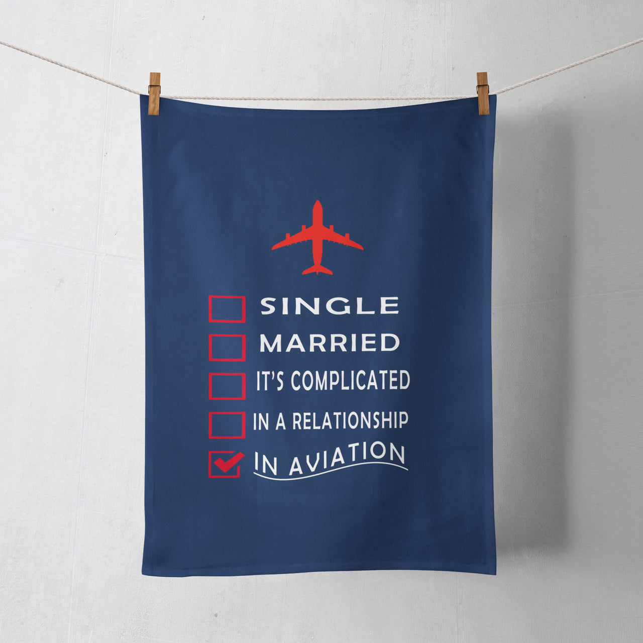 In Aviation Designed Towels