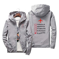 Thumbnail for In Aviation Designed Windbreaker Jackets