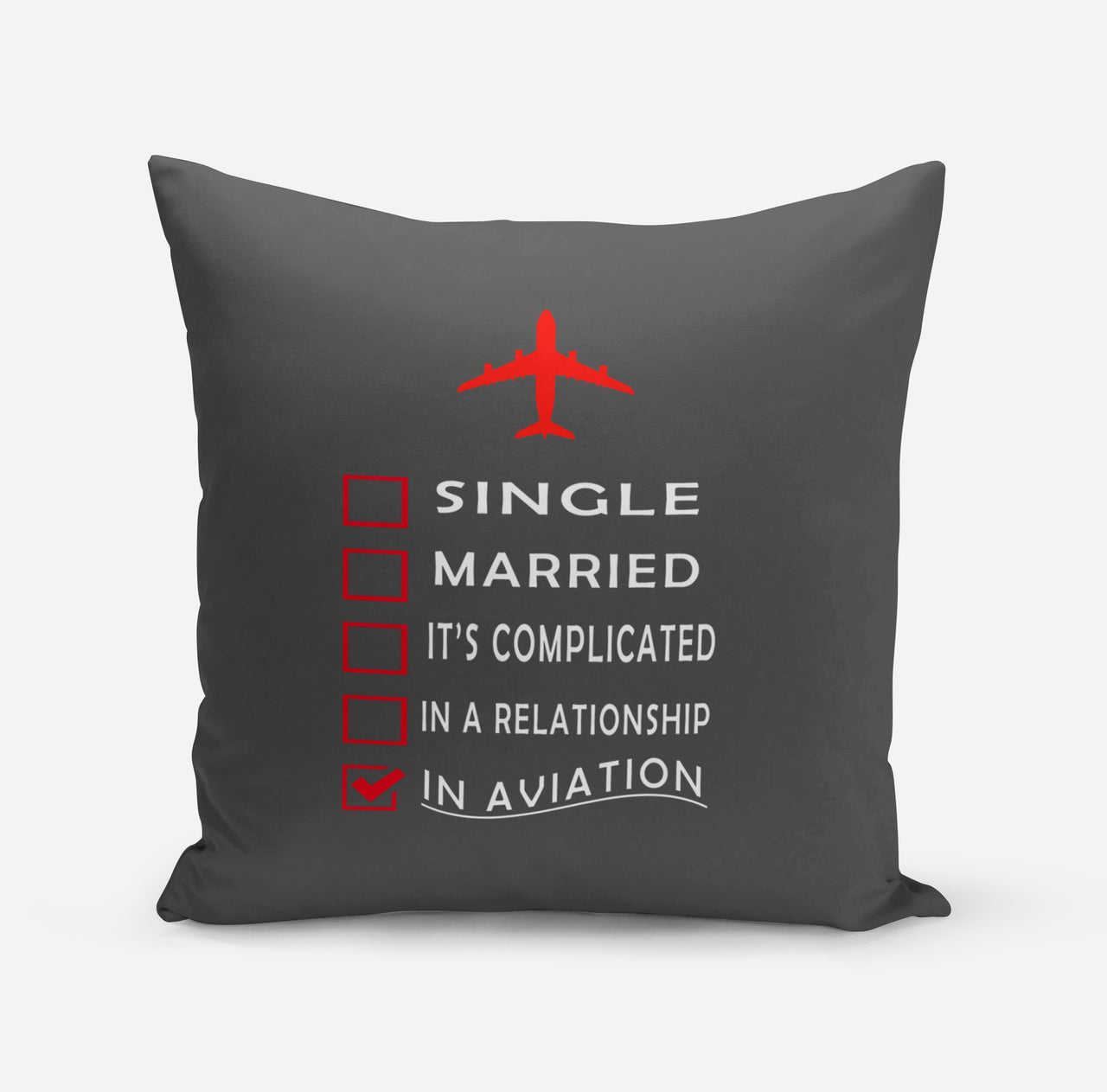 In Aviation Designed Pillows