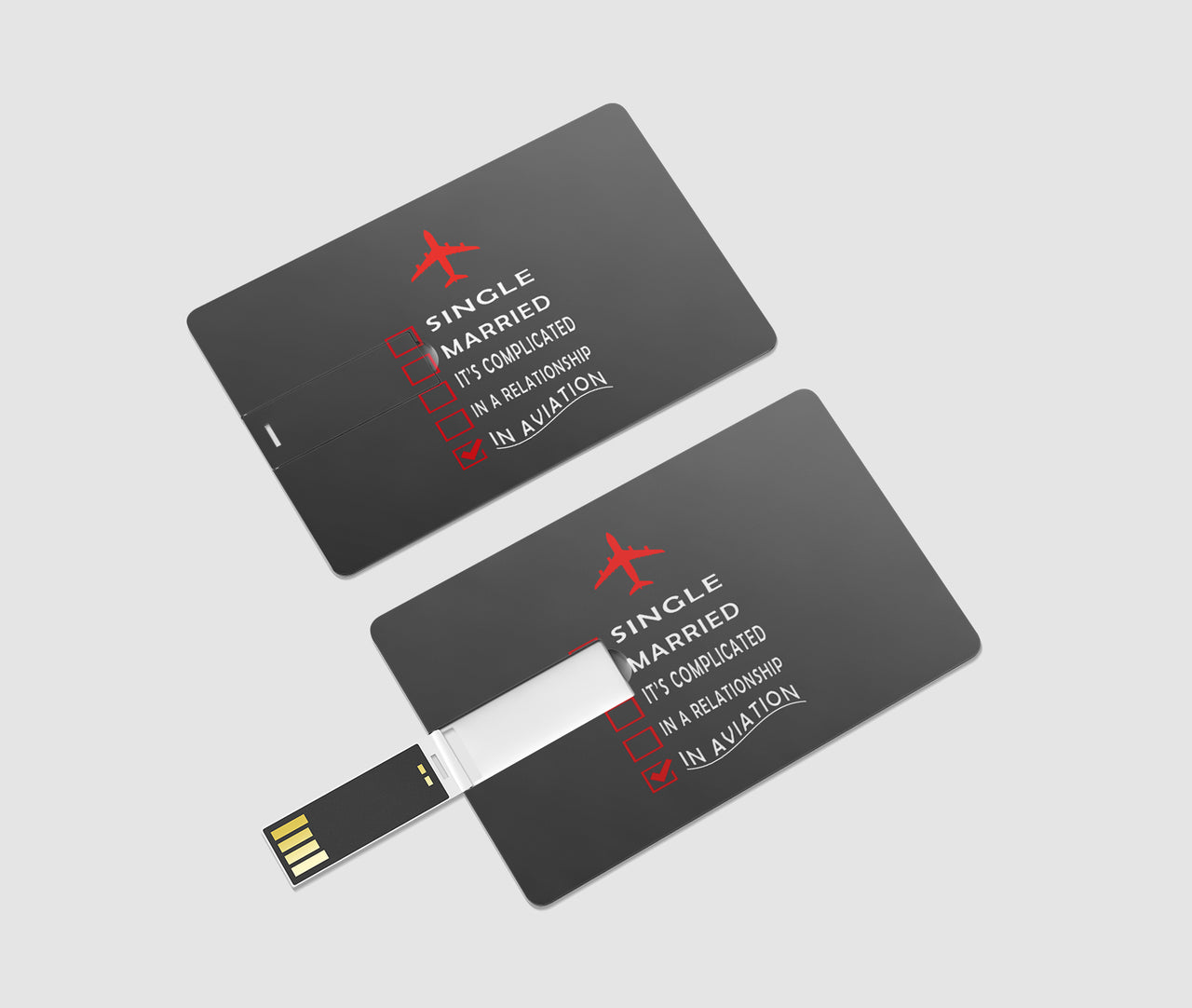 In Aviation Designed USB Cards