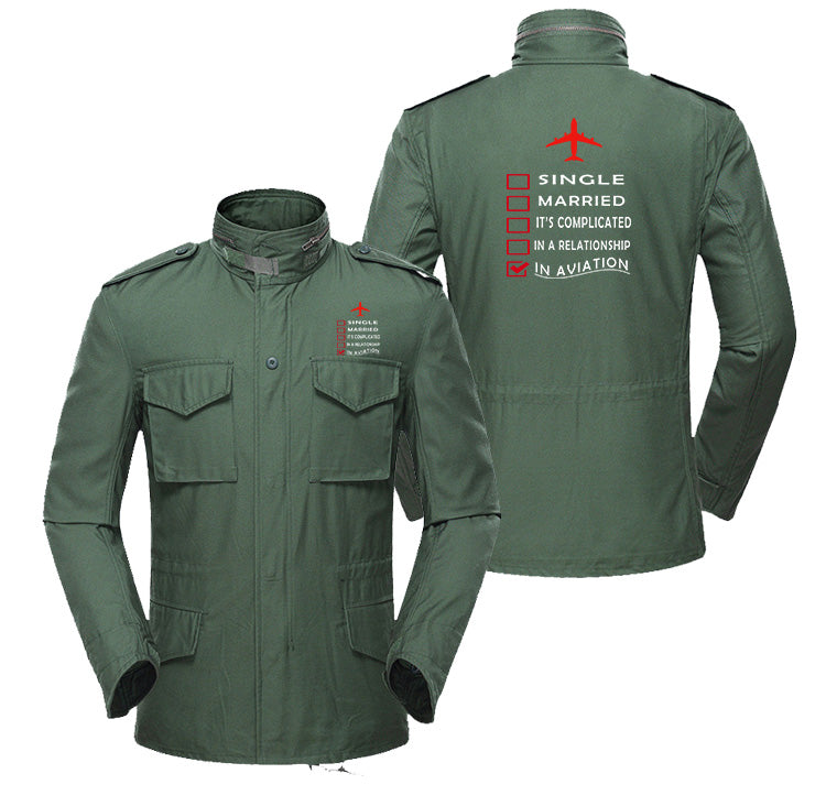 In Aviation Designed Military Coats