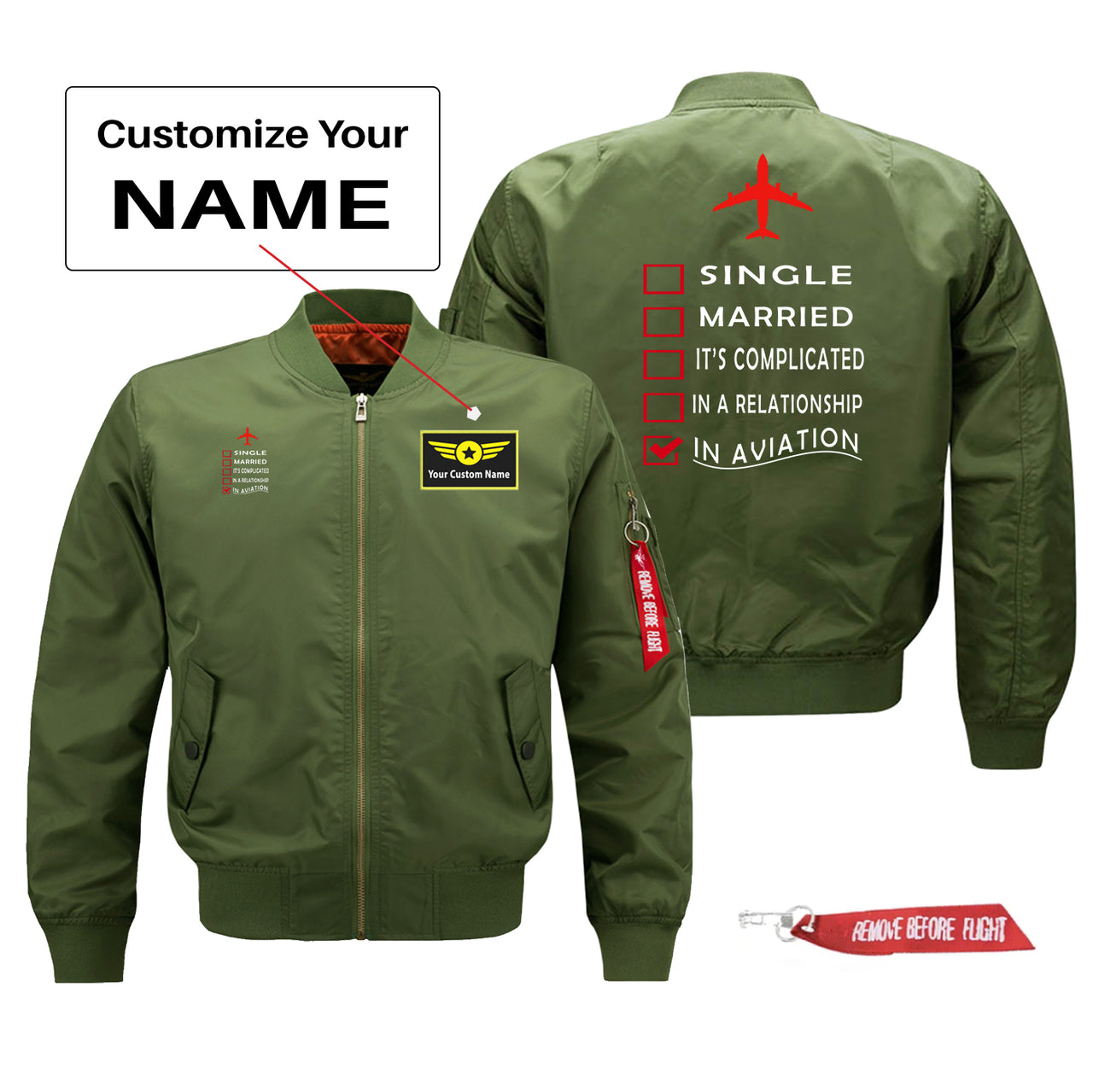 In Aviation Designed Pilot Jackets (Customizable)