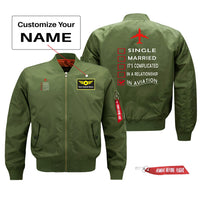 Thumbnail for In Aviation Designed Pilot Jackets (Customizable)
