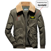 Thumbnail for In Aviation Designed Thick Bomber Jackets