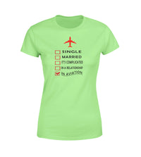 Thumbnail for In Aviation Designed Women T-Shirts