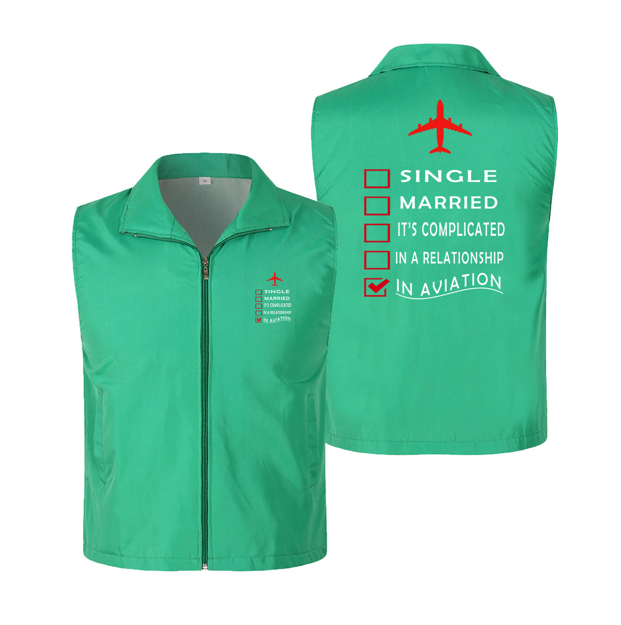In Aviation Designed Thin Style Vests