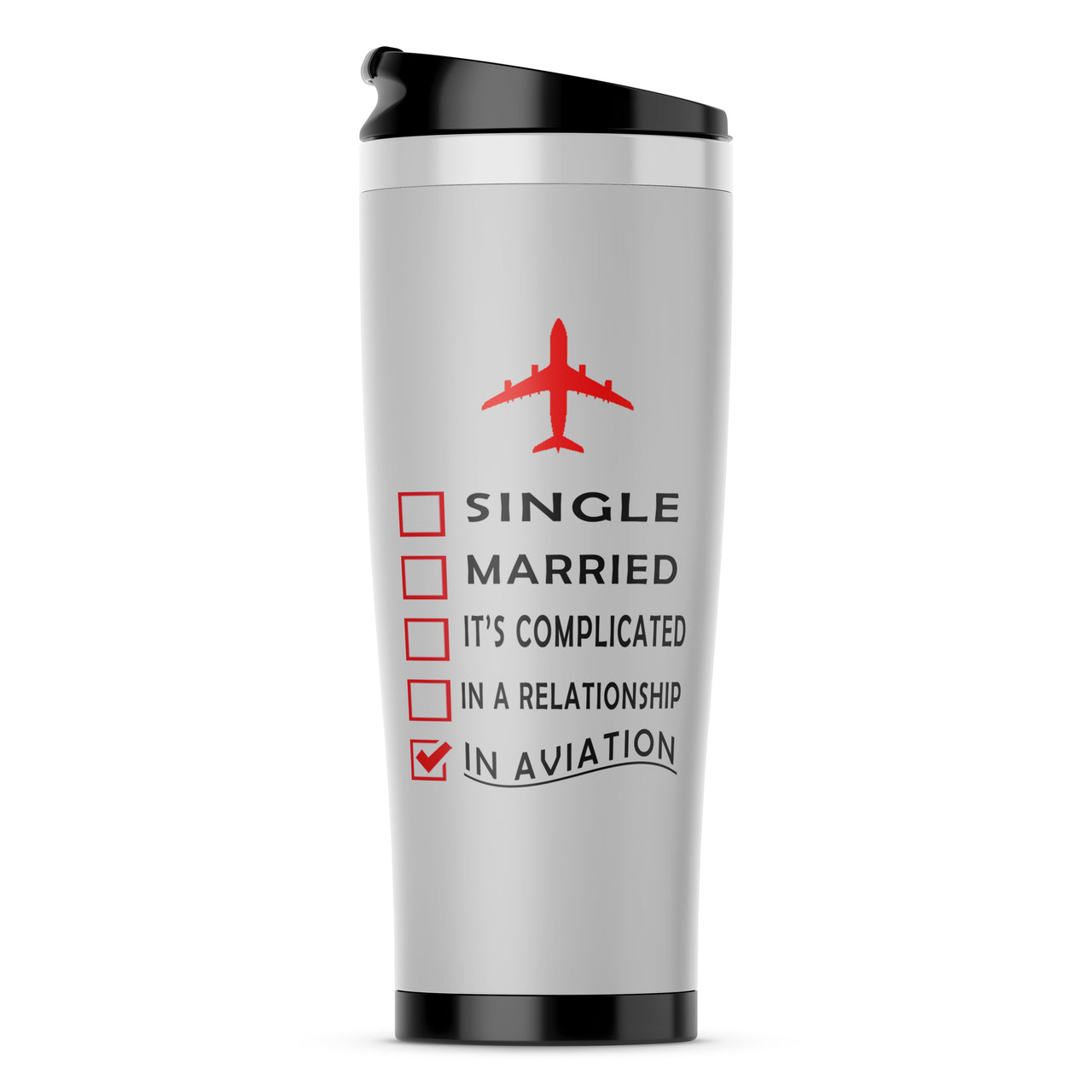 In Aviation Designed Travel Mugs