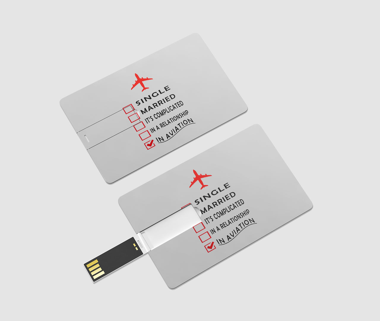 In Aviation Designed USB Cards