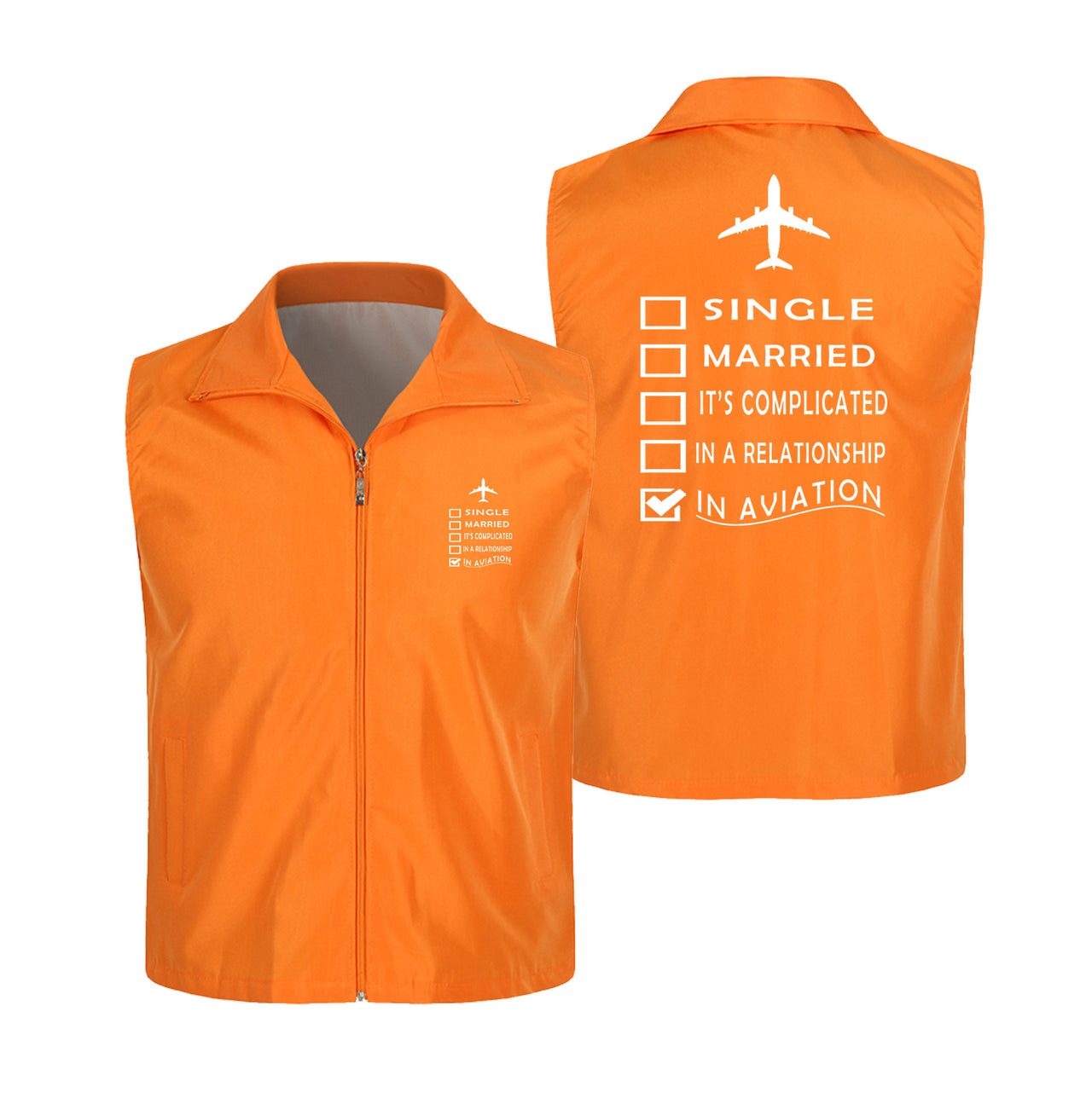In Aviation Designed Thin Style Vests