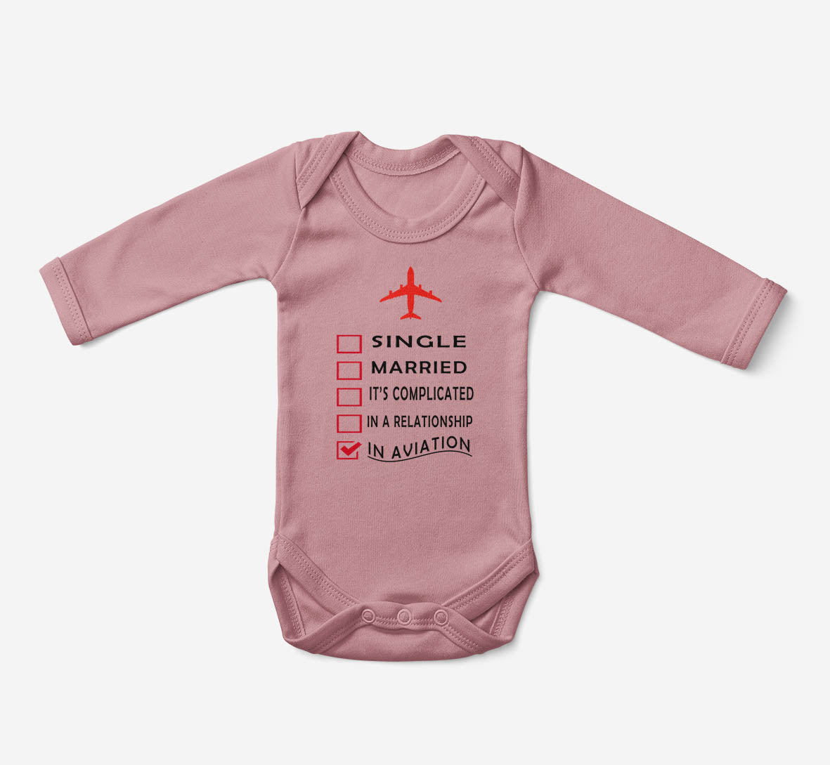 In Aviation Designed Baby Bodysuits