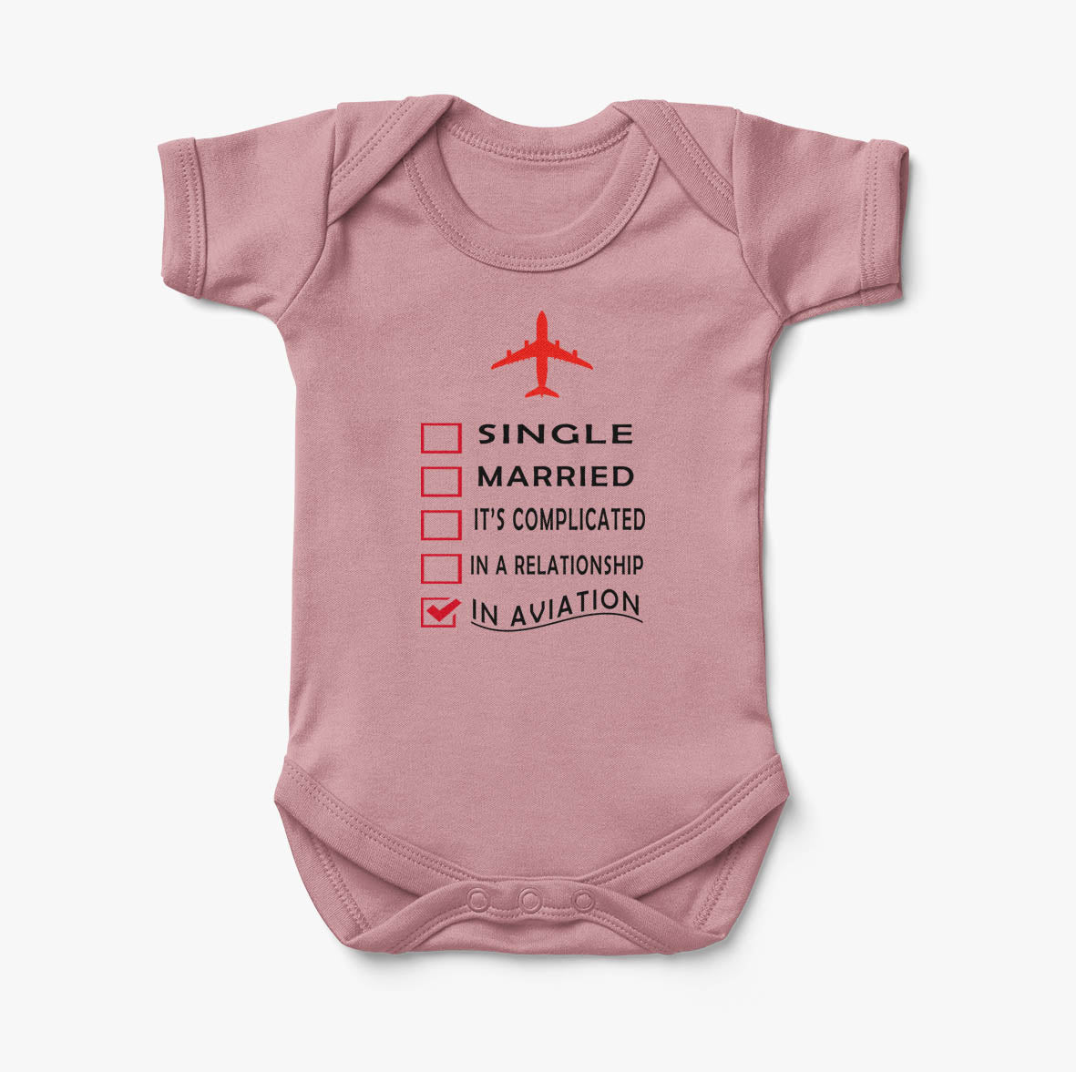 In Aviation Designed Baby Bodysuits