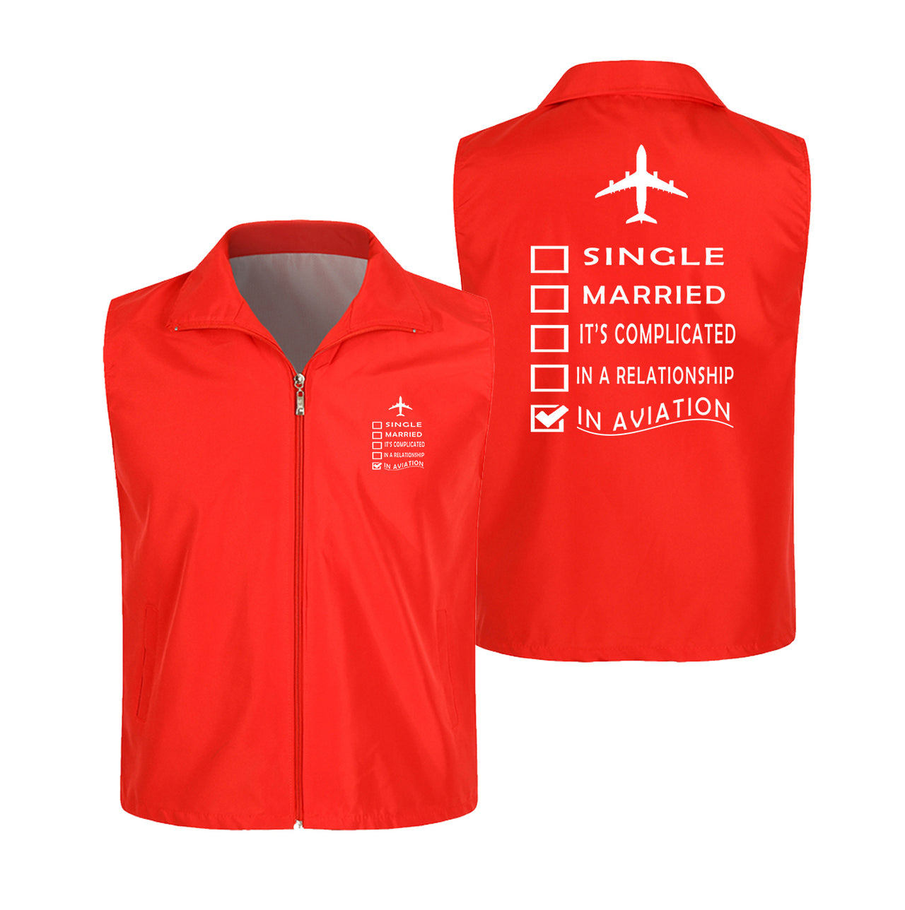 In Aviation Designed Thin Style Vests