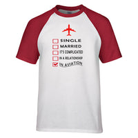 Thumbnail for In Aviation Designed Raglan T-Shirts