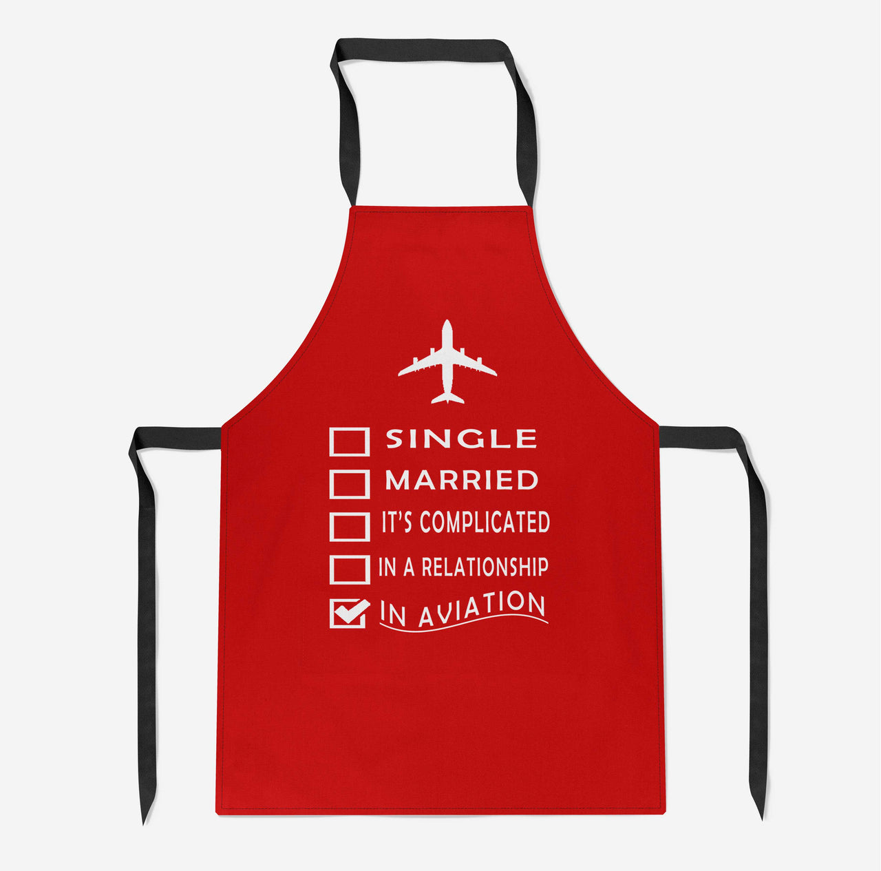 In Aviation Designed Kitchen Aprons