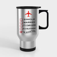Thumbnail for In Aviation Designed Travel Mugs (With Holder)