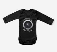 Thumbnail for In Thrust We Trust Designed Baby Bodysuits